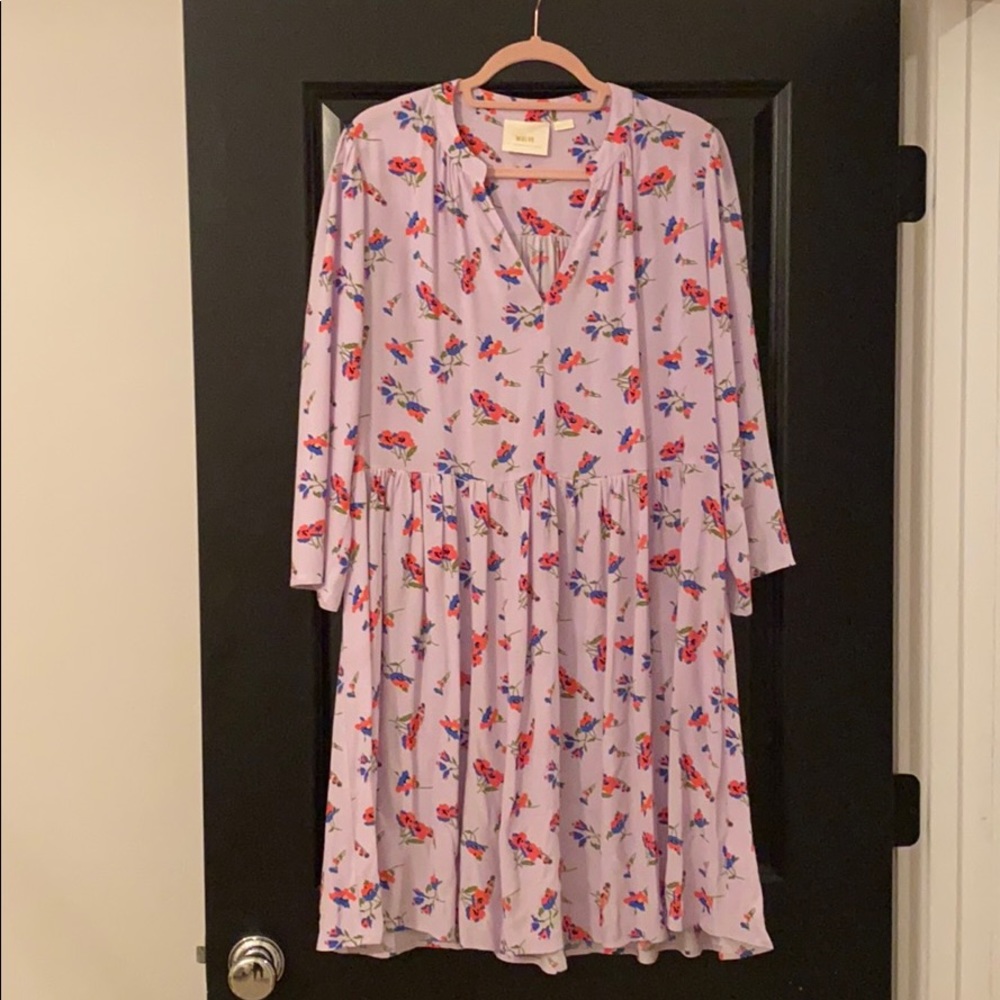 Anthropologie Juno Printed Dress